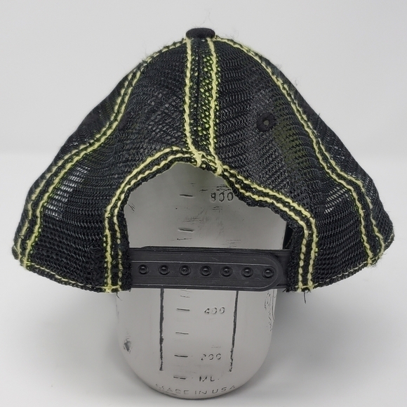 DISNEY PARKS MICKEY MOUSE HAWAII TROPICAL BLACK MESH TRUCKER HAT SNAP BACK CAP - Picture 7 of 13